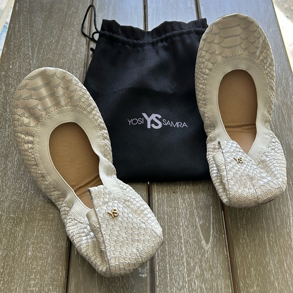 Yosi Samra Ballet-style Slip Ons